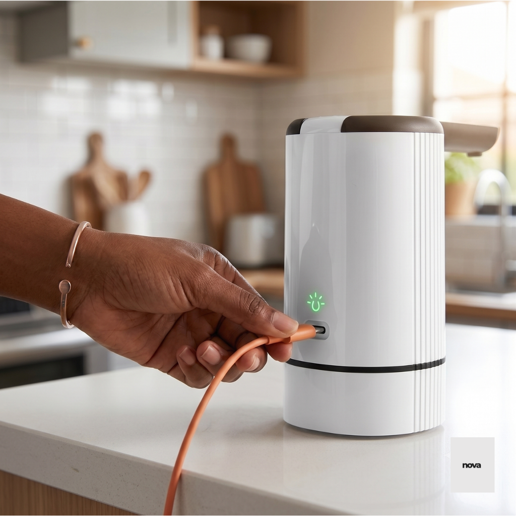 HydroFold™– Le Distributeur d'Eau Électrique