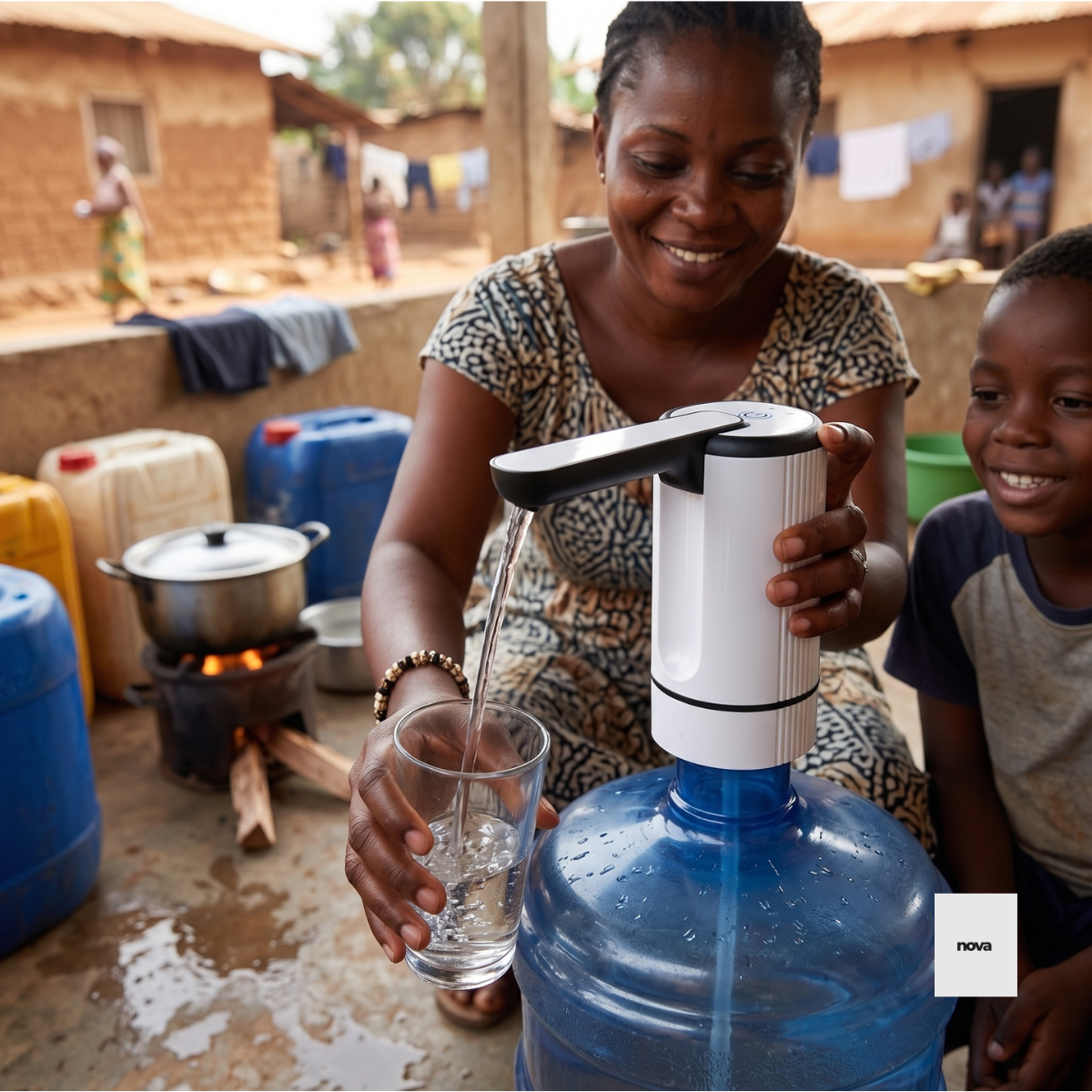 HydroFold™– Le Distributeur d'Eau Électrique